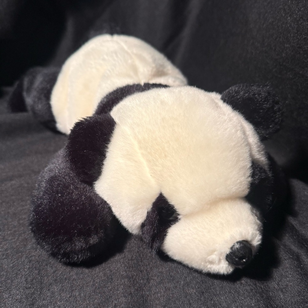 Ty Beanie Buddies Panda Bear Plush Stuffed Animal Vintage